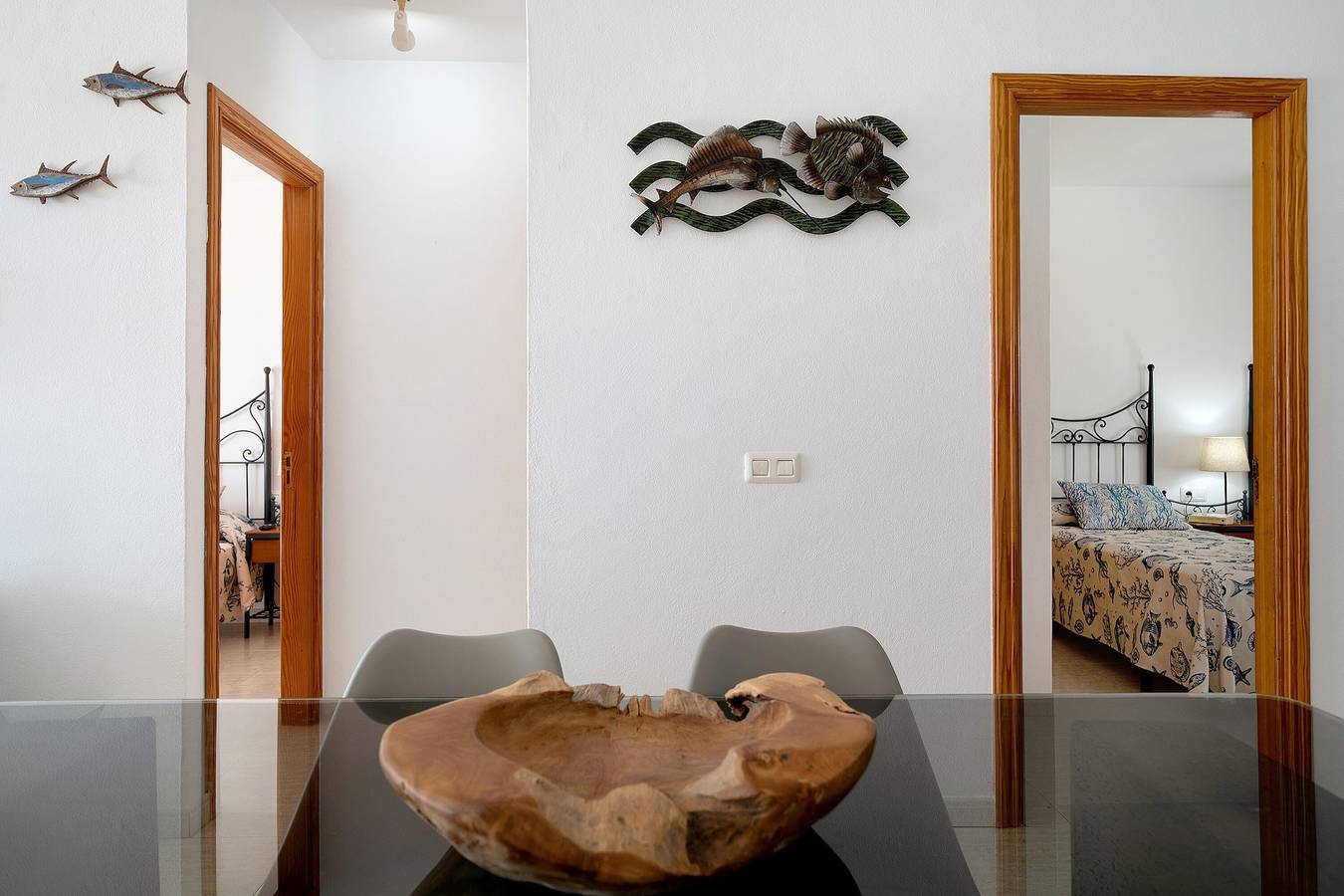 Apartamento entero, Apartamento vacacional "Callao Beach 6" con vistas al mar, terraza y Wi-Fi in Punta de las Mujeres, Haría