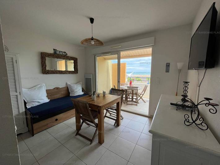 Ganzes Studio, Studio für 4 Personen mit Terrasse in Saint Pierre la Mer, Fleury