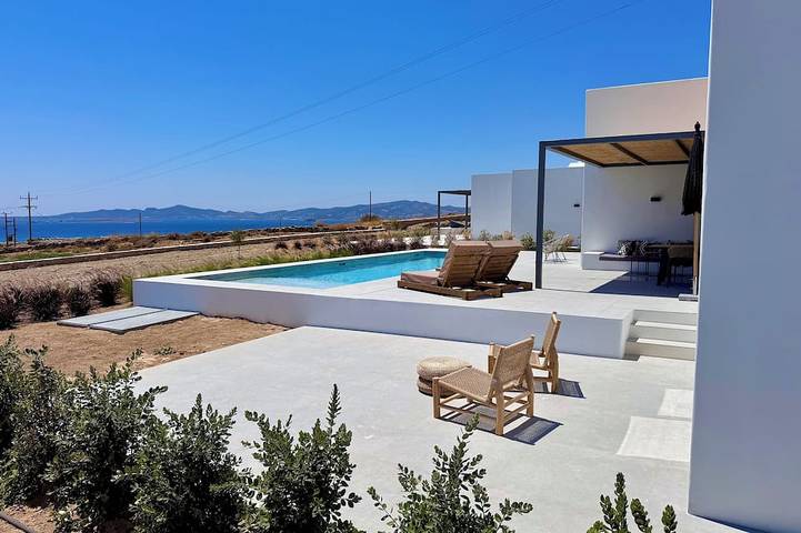 Villa voor 8 personen, met tuin in Aliki