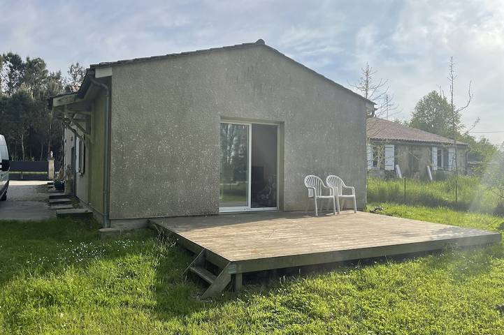 Gîte pour 3 personnes, avec Terrasse et Jardin à Marsas