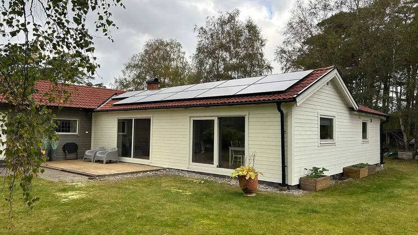 Ferienhaus für 6 Personen, mit Terrasse und Garten in Mellbystrand