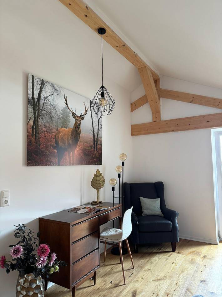 Ganze Ferienwohnung, Ihre Ferienwohnung bayrisch mehr... - Ferienwohnung mit 2 separaten Schlafzimmern, 85 m² in Gstadt am Chiemsee, Chiemsee