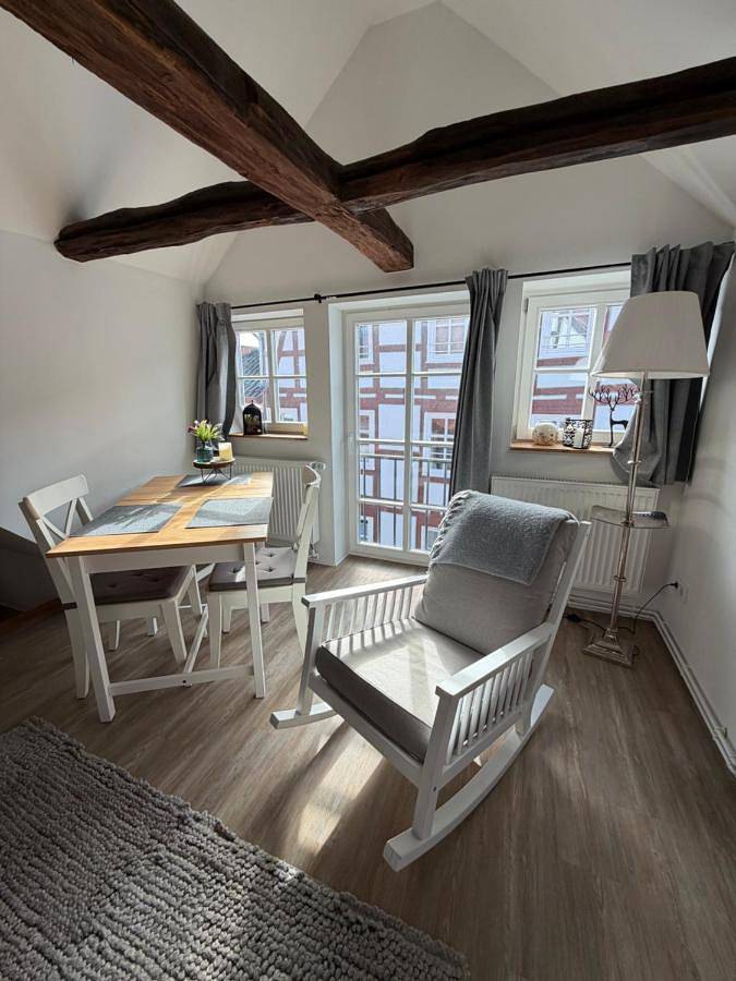 Ferienwohnung für 5 Personen, mit Ausblick in Melsungen