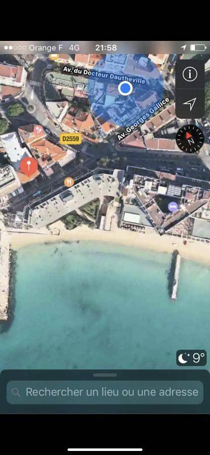 Vakantiewoning voor 4 personen, met terras, met huisdier in Juan-les-Pins