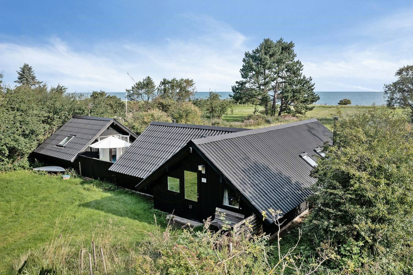 Langsam leben am Wasser auf Sejerø in Sejerø