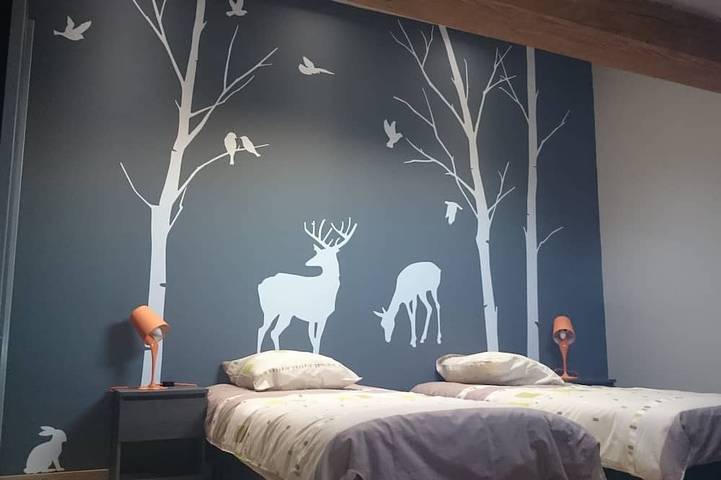 Gîte with private swimming pool heated to 30°C all year round, 15 min from Alsace in Remomeix, Saint-Dié-des-Vosges