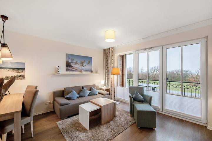 Ferienwohnung für 4 Personen, mit Balkon und Sauna sowie Seeblick in Börgerende-Rethwisch - 4