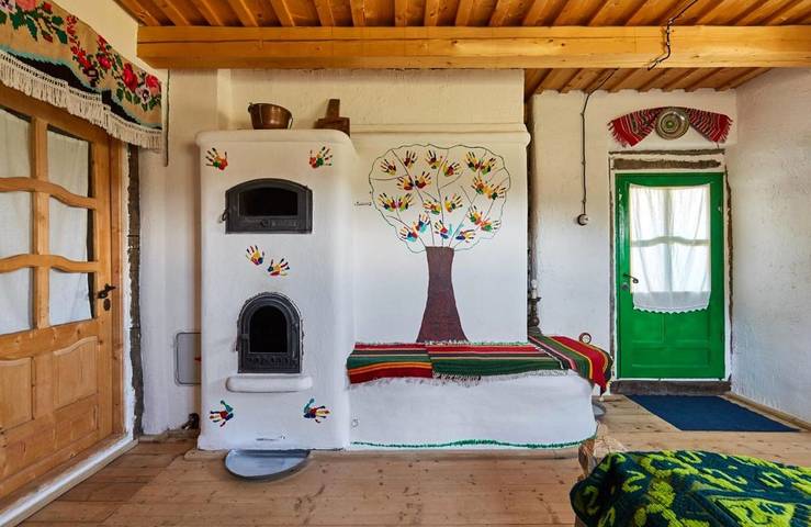 Maison de campagne pour 3 personnes, avec Terrasse et Jacuzzi ainsi que Jardin et Sauna à Alba (Romania)