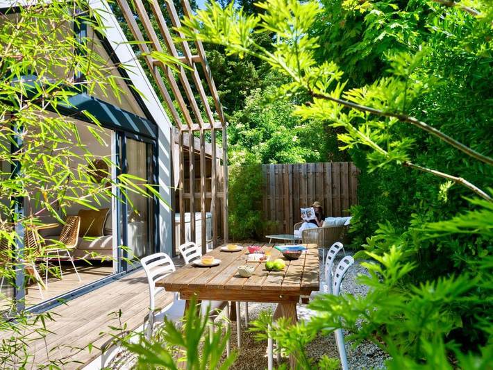 Camping pour 5 personnes, avec vue et sauna ainsi que jardin et piscine, animaux acceptés à Saint-Jean-de-Monts - 2