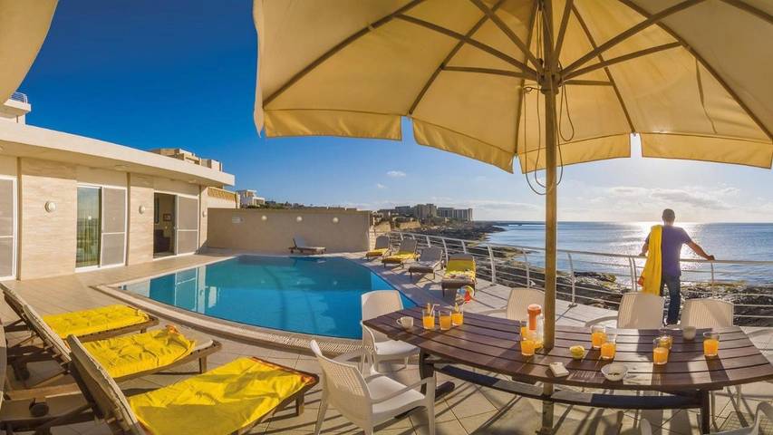 Villa pour 14 personnes, avec vue ainsi que terrasse et piscine à Malte - 4