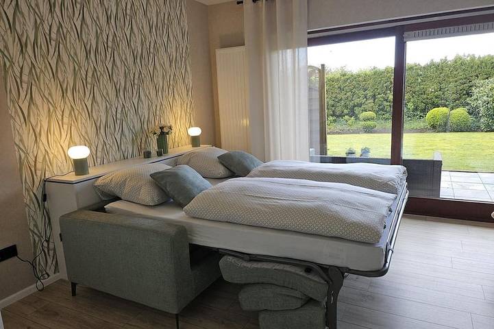 Ganze Wohnung, Moin und herzlich Willkommen im Grünen Paradies! Ihrem Zuhause auf Zeit. - in Nordseebad Dangast, Varel