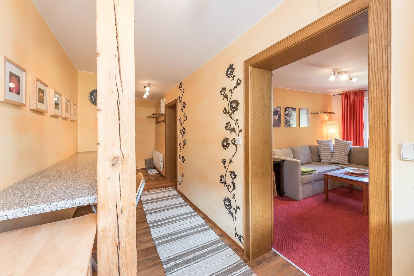 Ganze Ferienwohnung, Ferienwohnung für 4 Personen mit Balkon in Krems in Kärnten, Lieser-Maltatal
