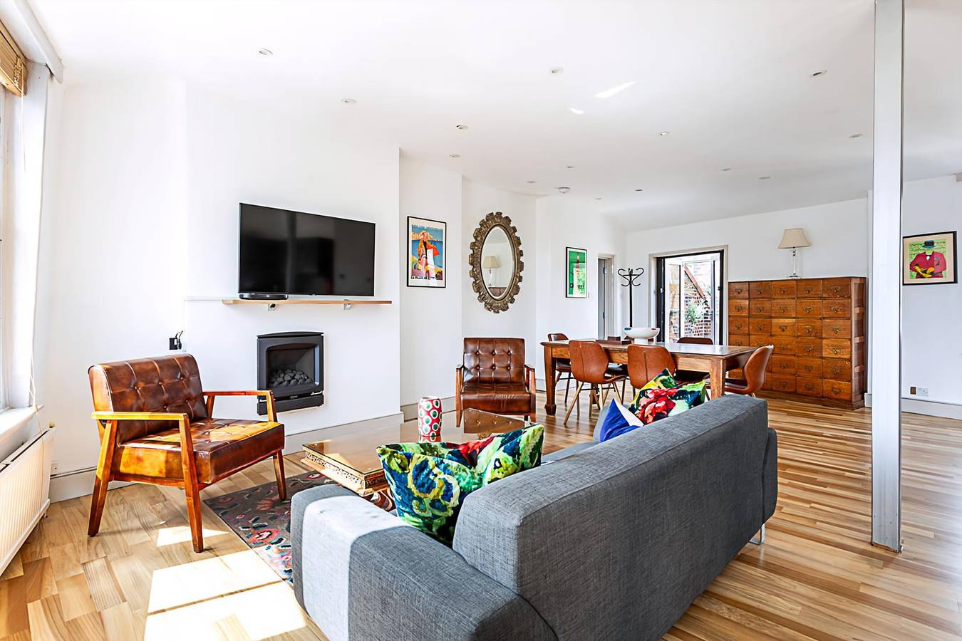 Ganze Wohnung, Contemporary Open Plan Penthouse in Islington, London