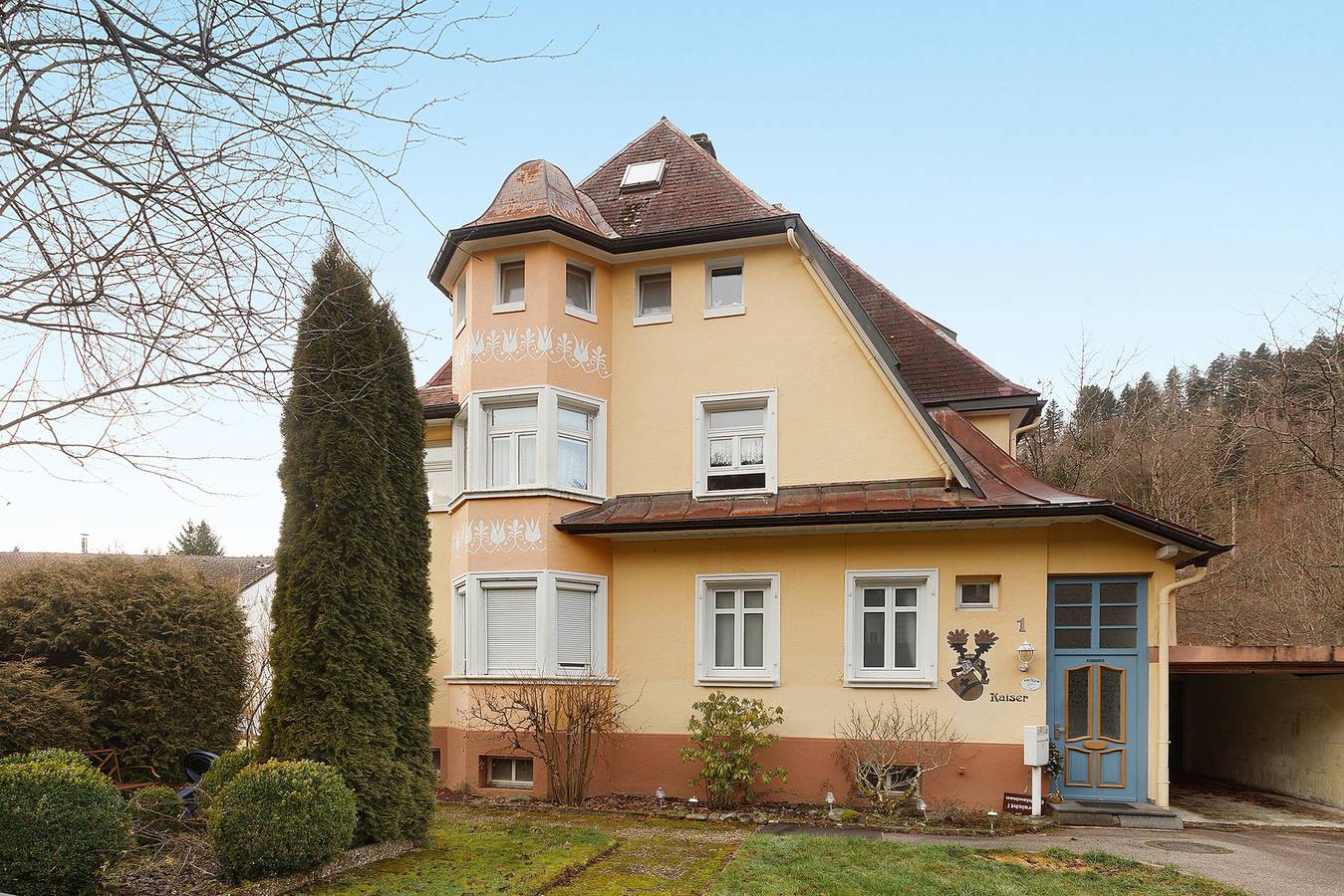 Ganze Wohnung, Apartment 'Waldschlössli' mit Bergblick, Balkon und Wlan in Todtmoos, Südschwarzwald