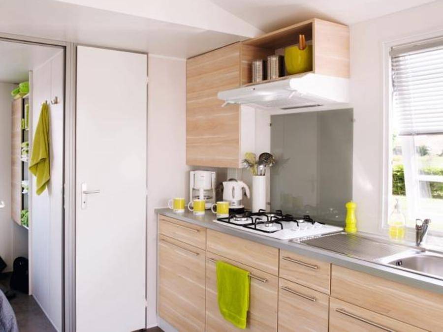 Camping la Forêt - Mobilhome 5 personnes - Mh2 O'Hara Panoramique Eco-Concu 28 m² in Saint-Jean-de-Monts, Vendée