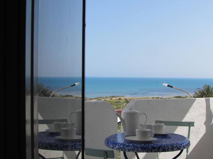 B&b per 2 persone, con Balcone e Terrazza nonché Giardino e Panorama a Scala dei Turchi