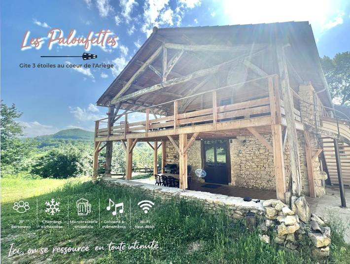 Maison de vacances pour 3 personnes, avec terrasse et jardin