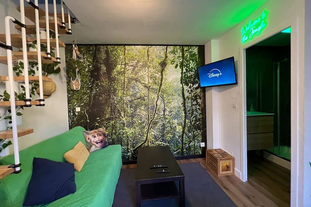 Apartamento entero, Le Jungle - Rivière - 4 Pers - Rêve au Mans in Le Mans, Sarthe