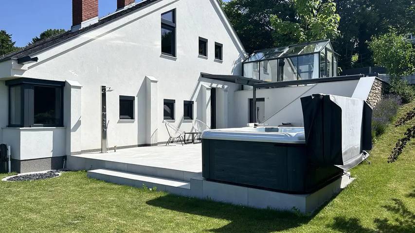 Ferienhaus für 6 Personen, mit Whirlpool und Garten - 1