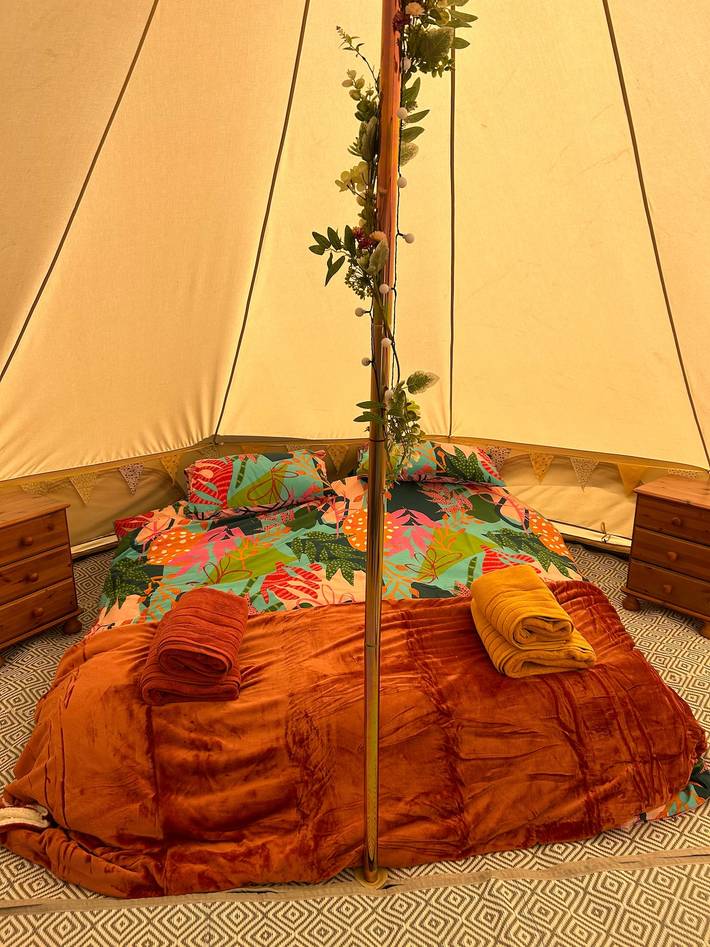 Tipi für 2 Personen, mit Whirlpool, kinderfreundlich in Südostengland - 4