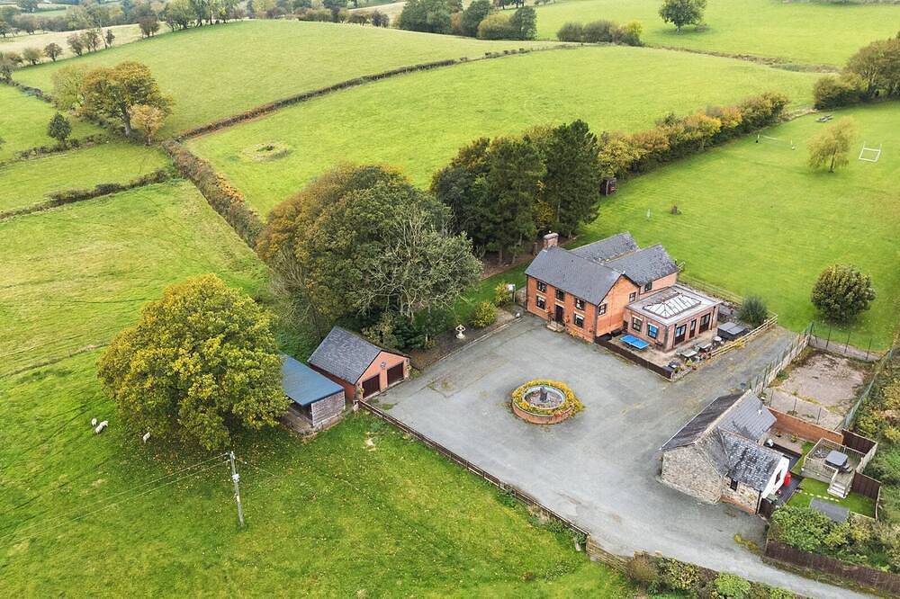 Cottage for 15 People in Powys, Mid-Wales