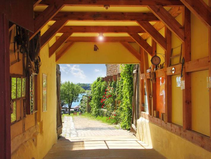 Ferienwohnung für 5 Personen, mit Ausblick und Seeblick sowie Terrasse und Garten, kinderfreundlich an der Müritz - 3