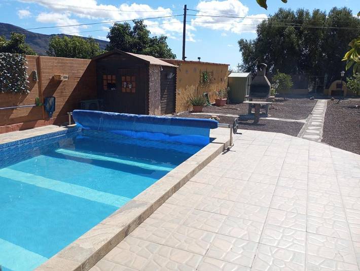 Casa rural para 3 personas, con piscina además de jardín y vistas, Se admiten mascotas en Gran Canaria - 2