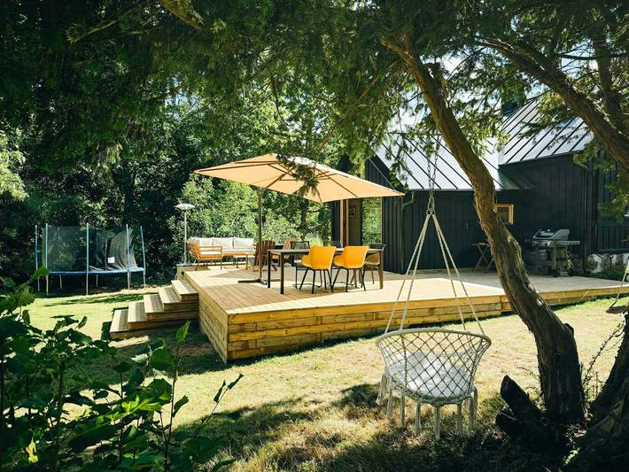 Ferienhaus für 6 Personen, mit Garten, kinderfreundlich