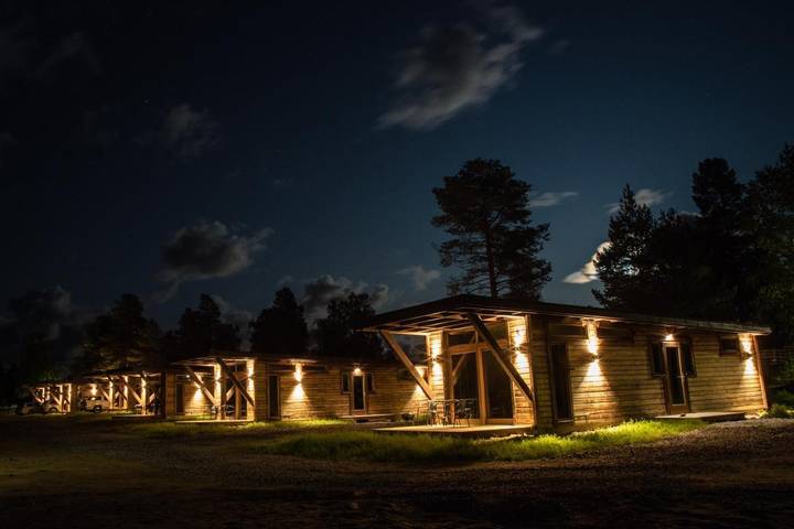 Ferienhaus für 6 Personen, mit Sauna und Seeblick sowie Garten und Ausblick, mit Haustier in Lappland (Schweden) - 4