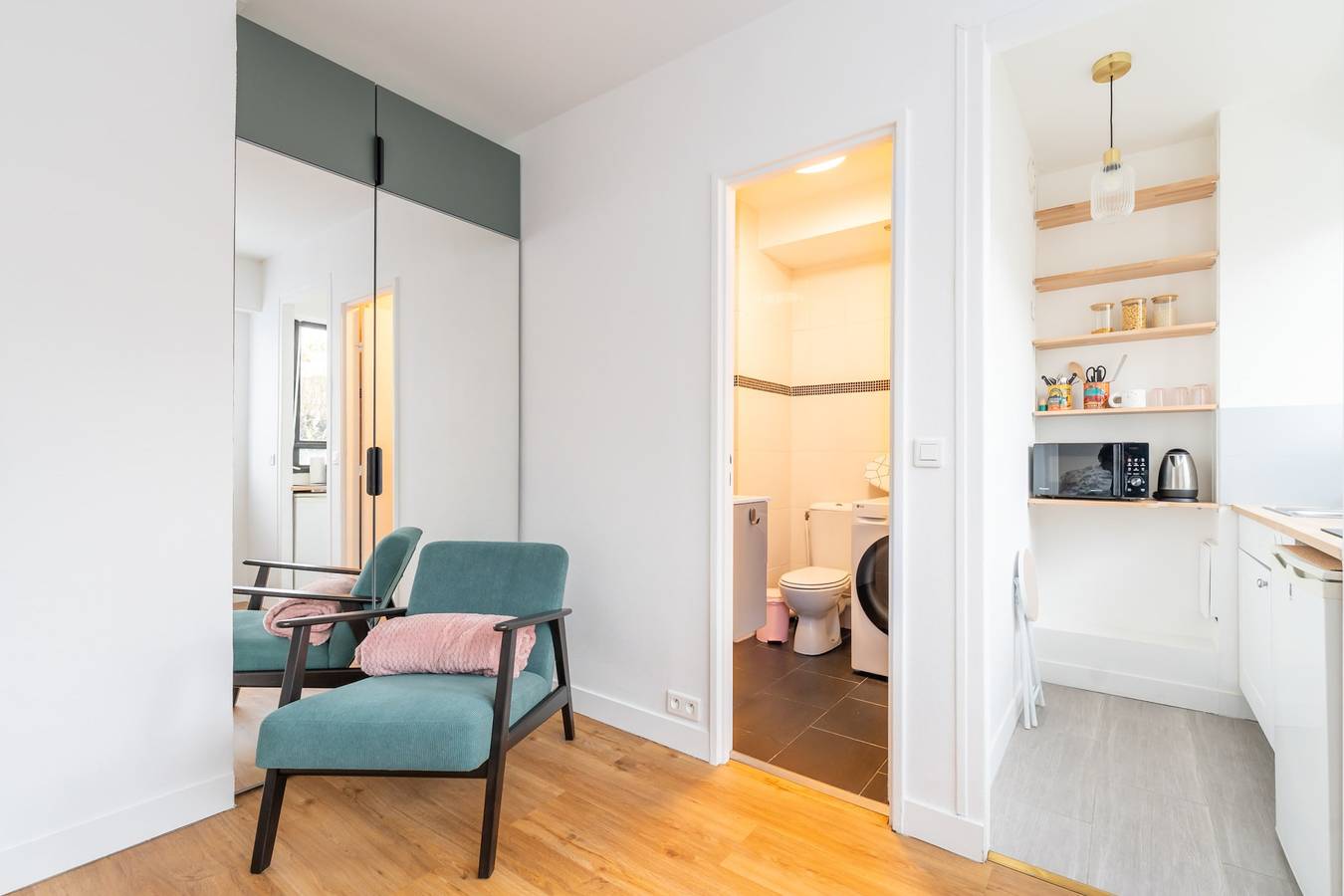 Ganzes Studio, Le Montreuil – Wifi – Proche Nation in Montreuil, Seine-Saint-Denis