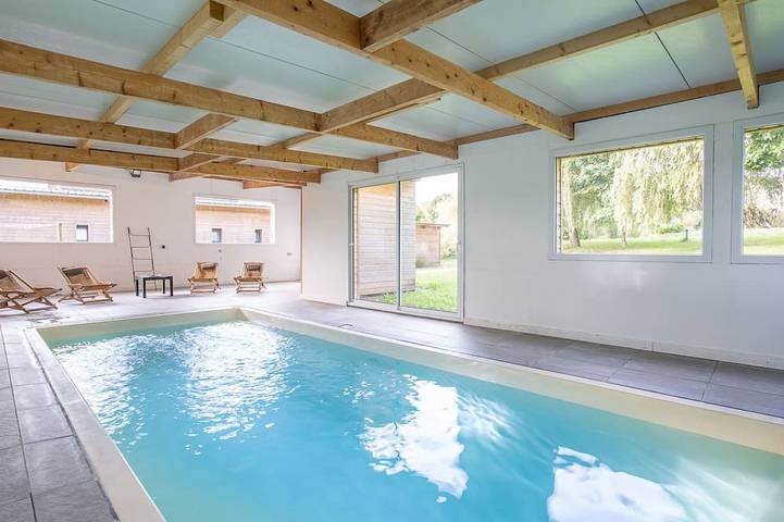 Maison de vacances pour 8 personnes, avec jardin et piscine