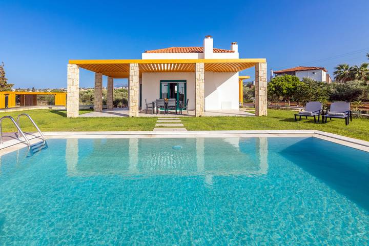 Villa voor 6 personen, met tuin in Chersonissos