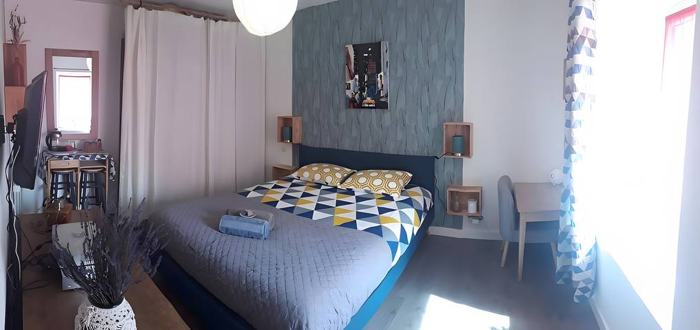 Chambre d’hôte pour 2 personnes, avec Jardin dans la Sarthe