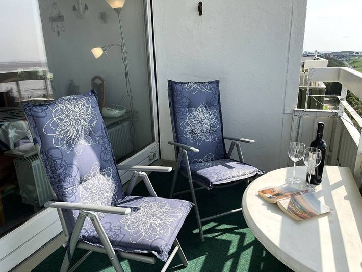 Ferienwohnung für 3 Personen, mit Balkon an der Nordsee - 4
