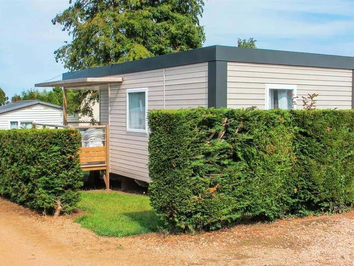Mobil home pour 6 personnes, avec bassin pour enfant dans Bréhec - 2