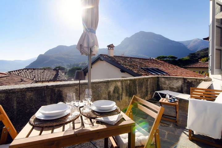 Ferienwohnung für 4 Personen, mit Terrasse in Gemeinde Menaggio
