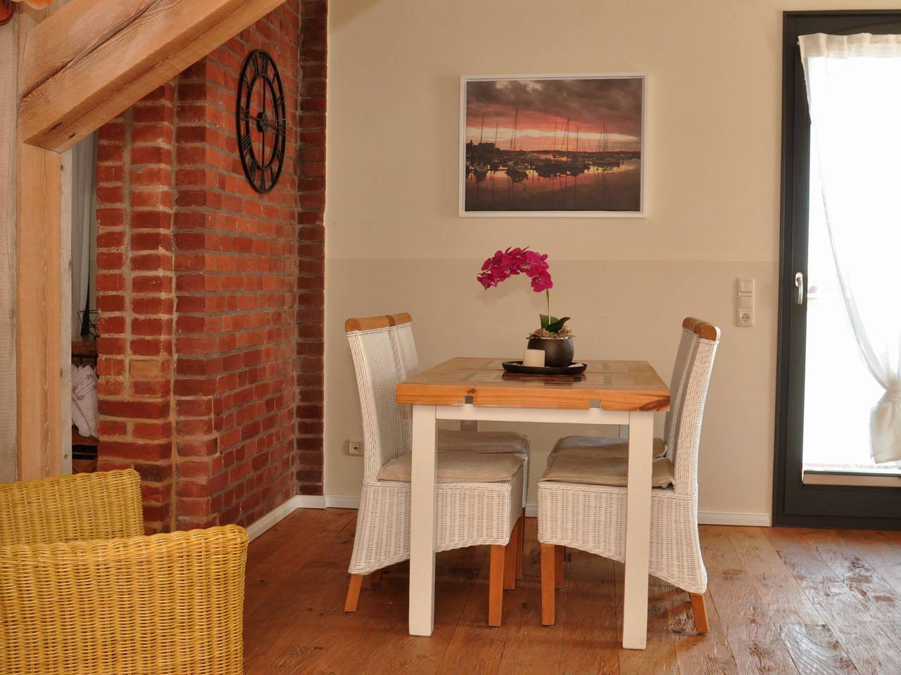 Ganze Wohnung, Ferienwohnung für 4 Personen mit Balkon/Terrasse in Barth, Vorpommern