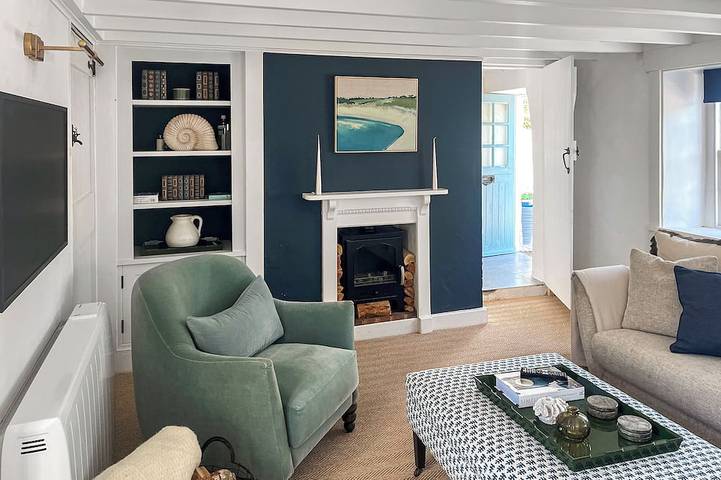 Cottage for 2 people, with garden, with pets in St Mawes