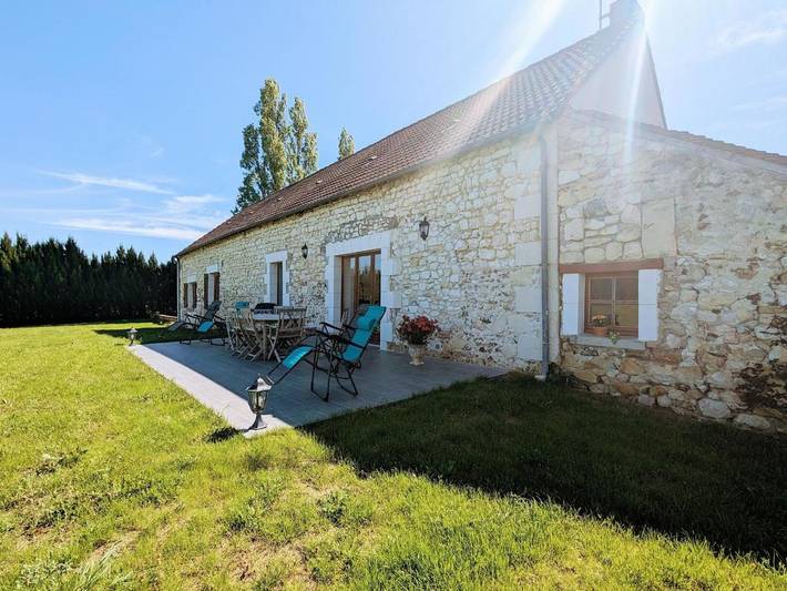 Location de vacances pour 10 personnes, avec terrasse à Vicq-sur-Nahon - 3