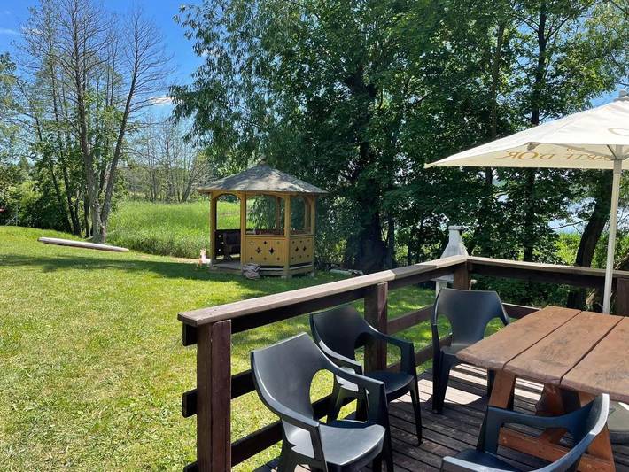 Camping für 6 Personen, mit Ausblick und Seeblick sowie Garten und Terrasse in Ermland-Masuren - 4