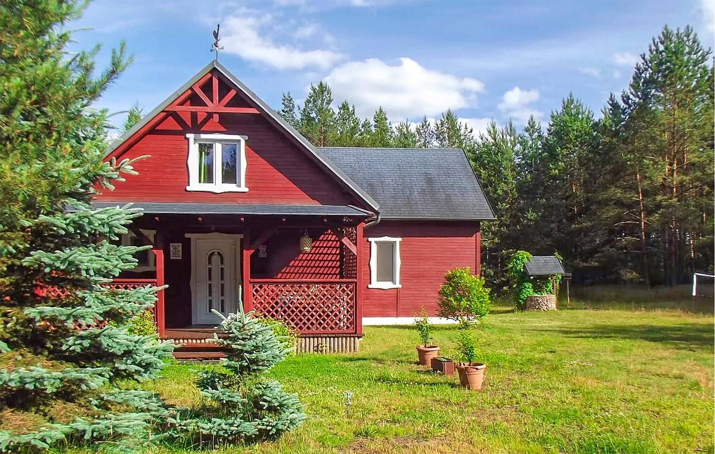 Ferienhaus für 8 Personen mit Garten in Bąk, Tucheler Heide