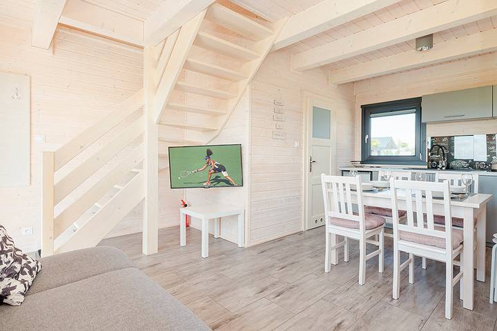 Ferienhaus mit Meerblick für 6 Personen, mit Ausblick und Sauna sowie Garten und Terrasse in Polen - 3