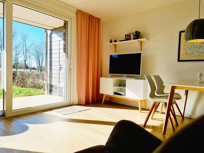 Ferienwohnung für 2 Personen, mit Ausblick und Balkon sowie Garten in Bastorf - 3