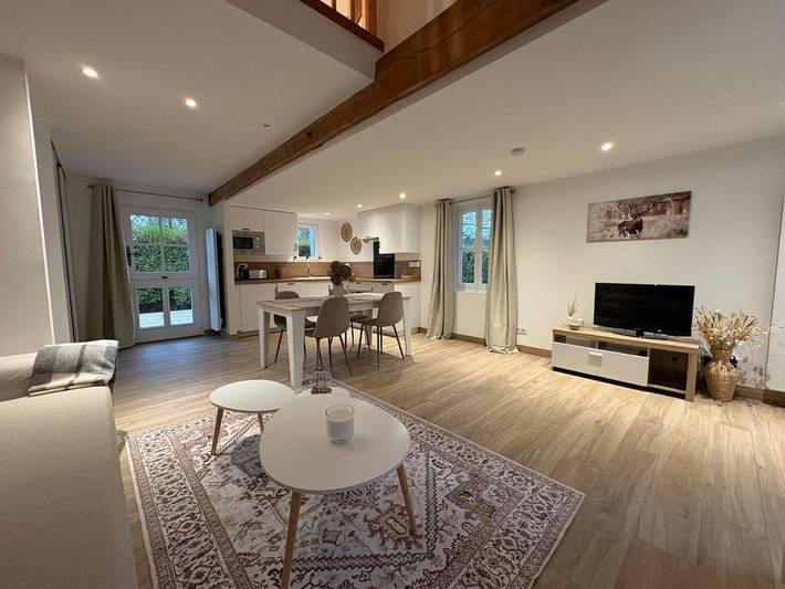 Maison de vacances pour 3 personnes, avec jardin