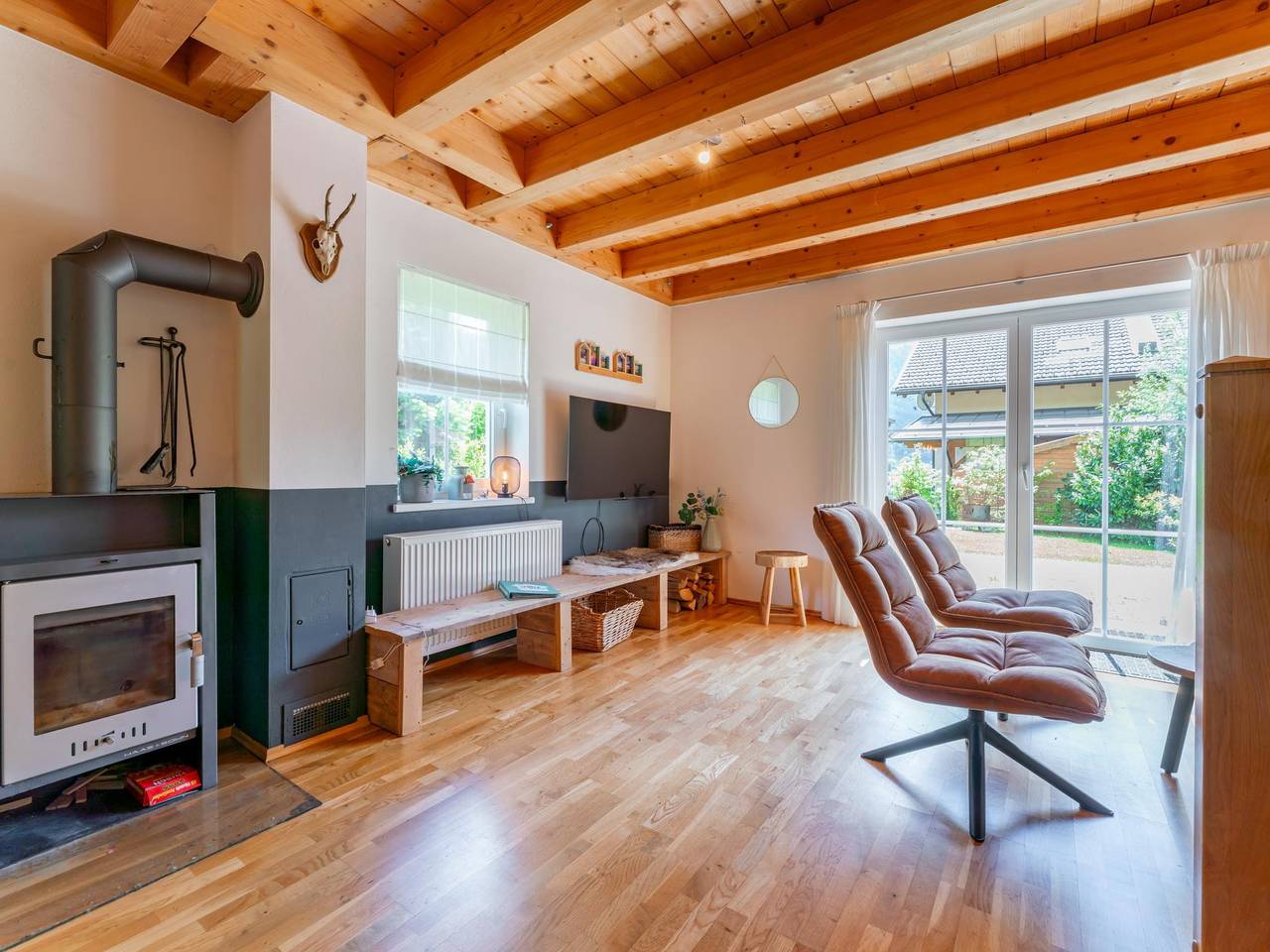 Chalet mit Garten in Nähe der Skipiste in Gailtaler Alpen, Kötschach-Mauthen