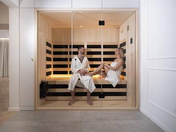 Gîte pour 3 personnes, avec terrasse ainsi que sauna et vue dans Ormož