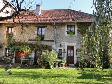 Gîte für 5 Personen, mit Garten am Doubs