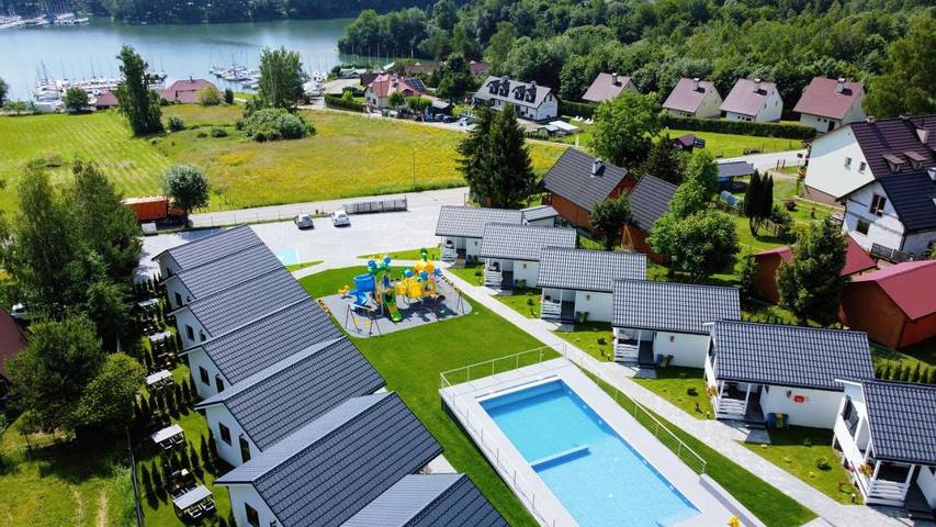 Ferienpark für 5 Personen, mit Ausblick und Seeblick sowie Pool und Garten in Polen - 2