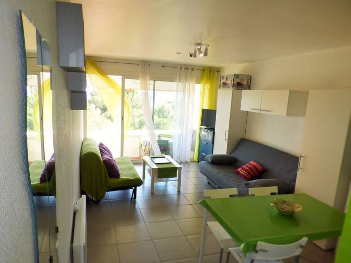Studio für 4 Personen, mit Balkon an der Côte d'Azur - 3