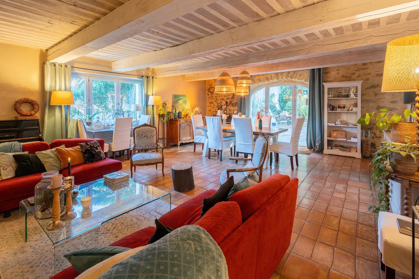 Gîte 'Les Aiguières en Provence' mit privater Terrasse, privatem Garten und Wlan in Suze-la-Rousse, Nyons und Umgebung